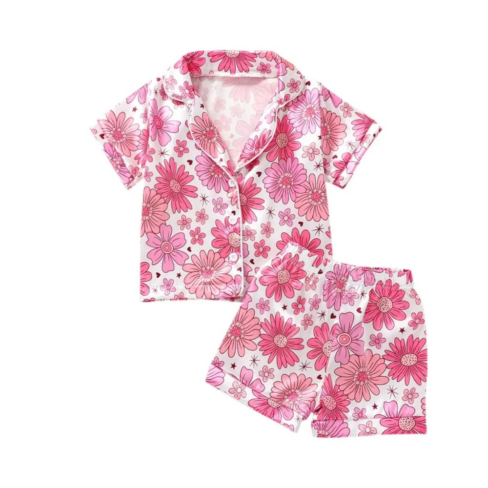 Summer Floral Pajamas